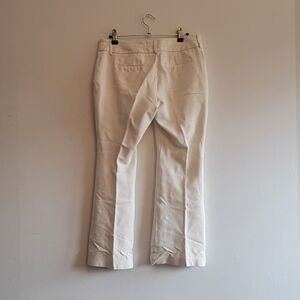 white Chico's straight leg pant